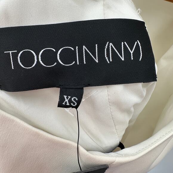TOCCIN NY NWT Ivory Thong Bodysuit // XS - Picture 8 of 9